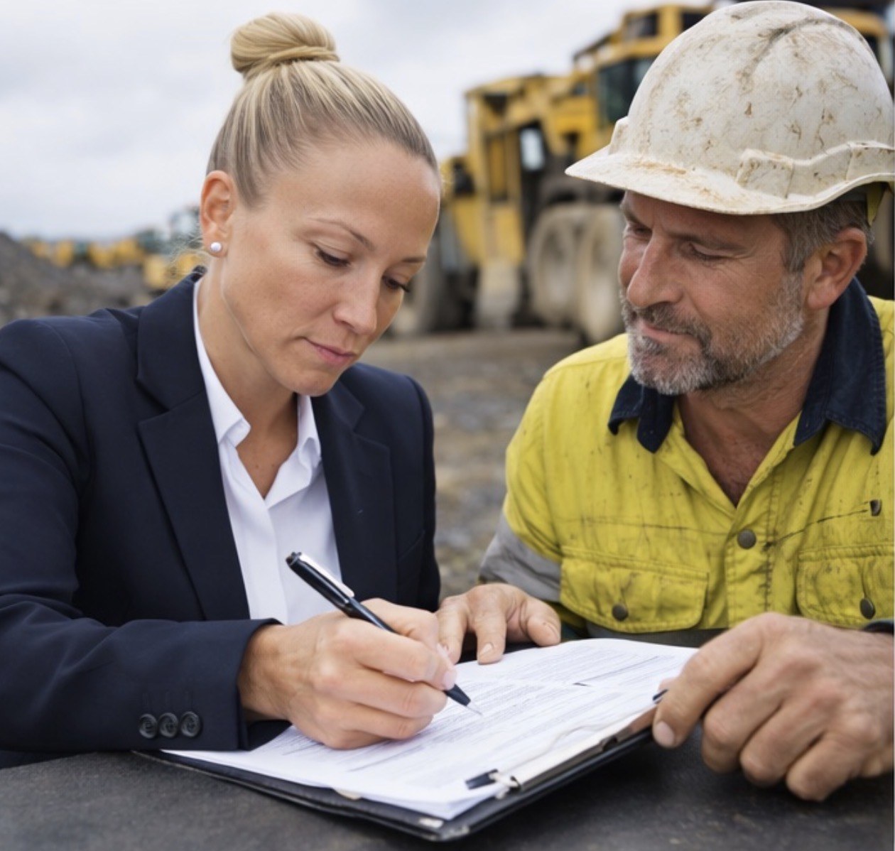 Lawyer and client handshake after WorkCover consultation